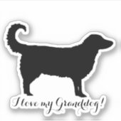 Ik hou van mijn oma! sticker (Voorkant)