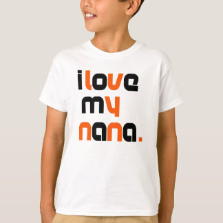 Ik hou van mijn oma uniseks kinder T-shirt