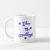 Ik hou van mijn oma's! koffiemok (Links)