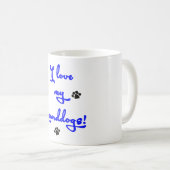 Ik hou van mijn oma's! koffiemok (Voorkant rechts)