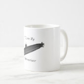 Ik hou van mijn onderzeeër mok (Voorkant rechts)