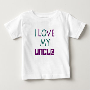 Ik hou van mijn oom Peuter T-shirt