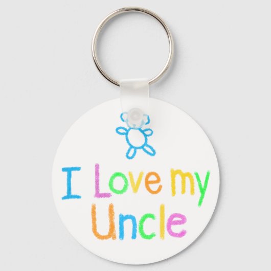 Ik hou van mijn oom sleutelhanger (Voorkant)