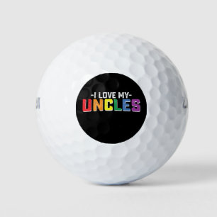 ik hou van mijn ooms pride gay lesbische familie m golfballen