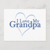Ik hou van mijn opa briefkaart (Voorkant)