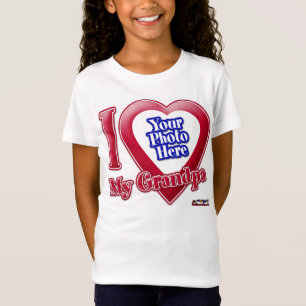 Ik hou van mijn opa - Foto T-shirt