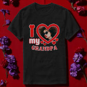 Ik hou van mijn opa gepersonaliseerd t-shirt