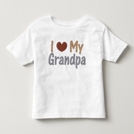 Ik hou van mijn opa t-shirt (Voorkant)