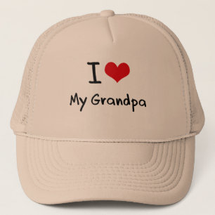 Ik hou van mijn opa trucker pet