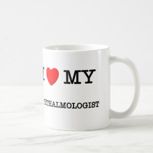 Ik hou van mijn OPHTHALMOLOGIST Koffiemok