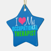 Ik hou van mijn OT Keramisch Ornament (Links)