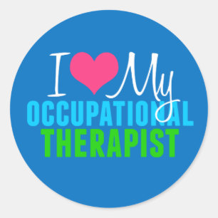 Ik hou van mijn OT Ronde Sticker