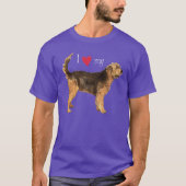 Ik hou van mijn Otterhound T-Shirt (Voorkant)