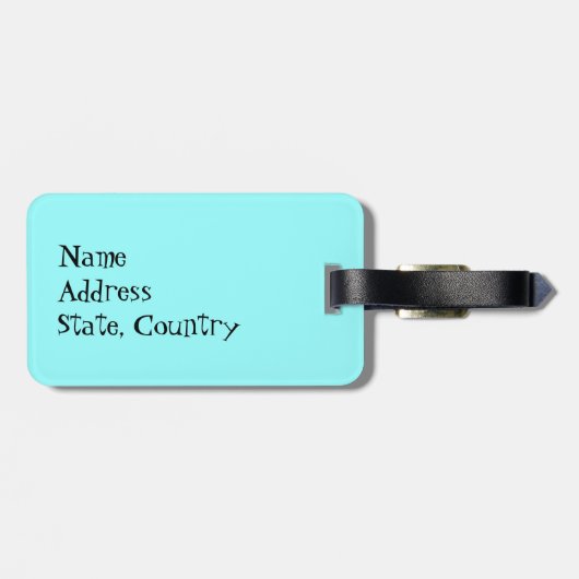 Ik hou van mijn oude Engelse Sheepdog Bagagelabel (Achterkant horizontaal)