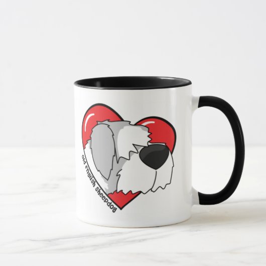 Ik hou van mijn oude Mok van Sheepdog (Rechts)