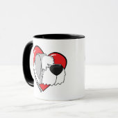 Ik hou van mijn oude Mok van Sheepdog (Voorkant links)