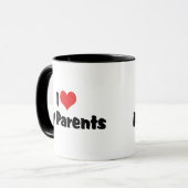 Ik hou van mijn ouders mok (Voorkant links)