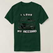 Ik hou van mijn overeenkomst t-shirt (Design voorkant)