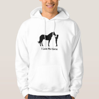 Ik hou van mijn paard hoodie