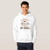 Ik hou van mijn paard hoodie (Voorkant volledig)