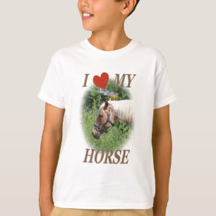 Ik hou van mijn paard t-shirt