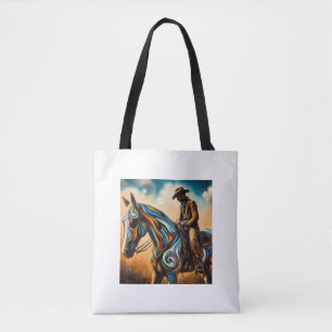 Ik hou van mijn paard tote bag