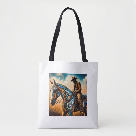 Ik hou van mijn paard tote bag (Voorkant)