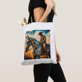 Ik hou van mijn paard tote bag (Dichtbij)