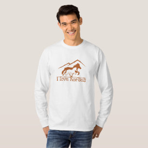 Ik hou van mijn paarden t-shirt