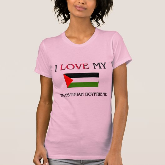 Ik hou van mijn Palestijnse vriend T-shirt (Voorkant)