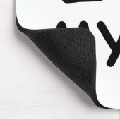 Ik hou van mijn panda muismat (Hoek)