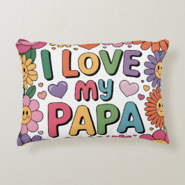 Ik hou van mijn papa accent kussen