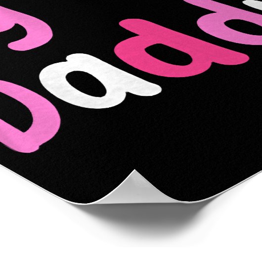 Ik hou van mijn papa beste papa ooit Vaderdag cool Poster (Hoek)