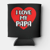Ik hou van mijn papa blikjeskoeler (Voorkant)