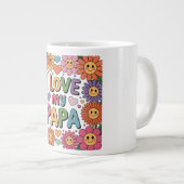 Ik hou van mijn papa grote koffiekop (Voorkant rechts)