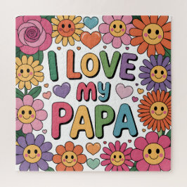 Ik hou van mijn papa legpuzzel