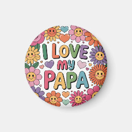 Ik hou van mijn papa magneet