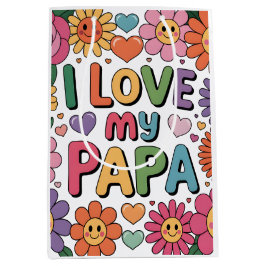 Ik hou van mijn papa medium cadeauzakje