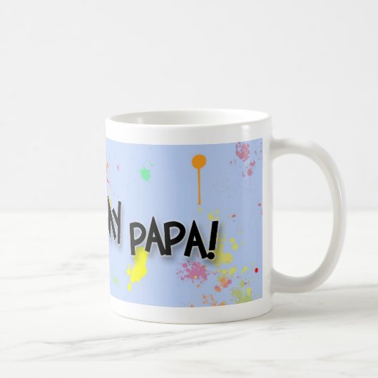 Ik hou van mijn Papa! Mok (Rechts)