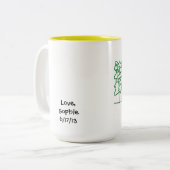 Ik hou van mijn papa! Mok (Voorkant links)