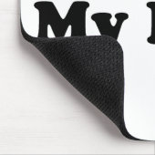 Ik hou van mijn Papa Mousepad Muismat (Hoek)