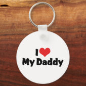 Ik hou van mijn papa Sleutelhanger (Voorkant)