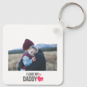 IK HOU VAN MIJN PAPA SLEUTELHANGER 2 FOTO CUSTOM (Achterkant)