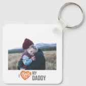 IK HOU VAN MIJN PAPA SLEUTELHANGER 2 FOTO CUSTOM (Achterkant)