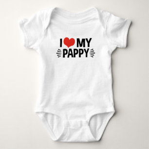 Ik hou van mijn papie romper