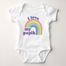 Ik hou van mijn papik - Cute Rainbow