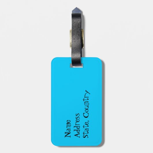 Ik hou van mijn Papillon Bagagelabel (Achterkant verticaal)