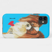 Ik hou van mijn Papillon Case-Mate iPhone Case (Achterkant (horizontaal))