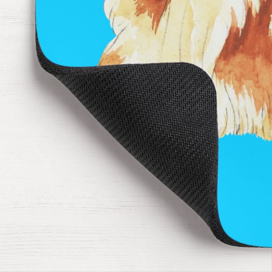 Ik hou van mijn Papillon Muismat (Hoek)