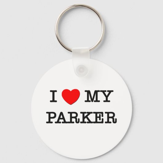 Ik hou van mijn PARKER Sleutelhanger (Voorkant)